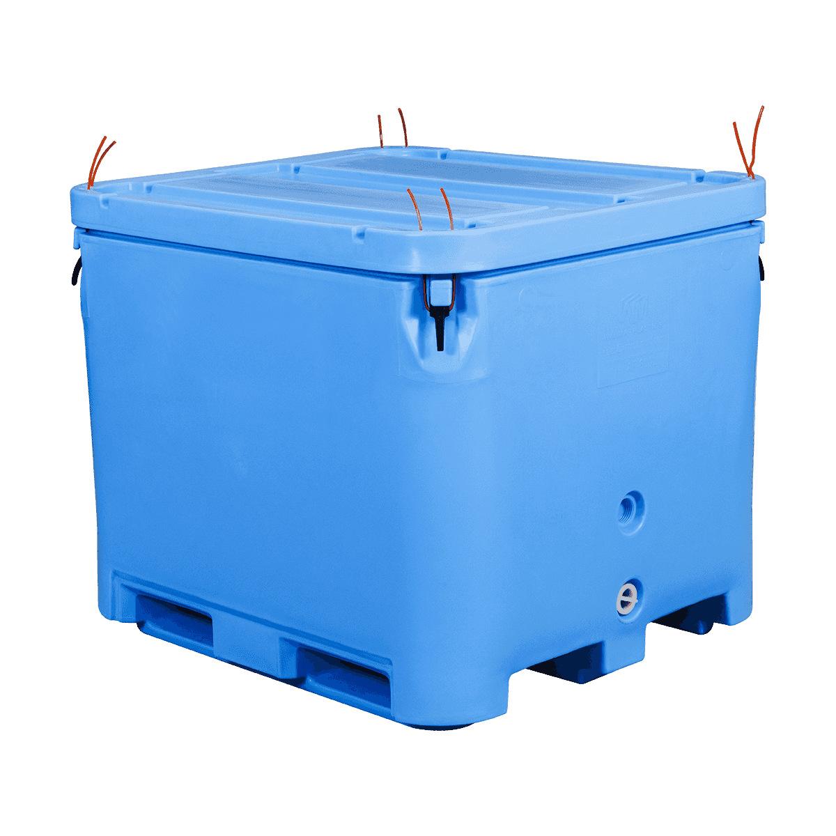 AF-800L 食品肉類/家禽加工用容器，冷藏保溫箱運輸周轉箱